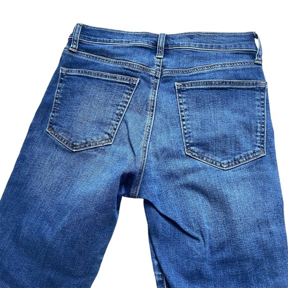 Gap High Rise True Skinny Denim Jeans in Medium Indigo Size 27 / 4 Short - Picture 6 of 12